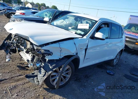 2016 BMW X3 xDrive28I from USA, damaged, VIN 5UXWX9C51G0D79359